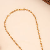Blossom Lakshmi Pendant Floral Golden Necklace Set