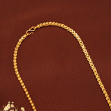 Elegant Oval Shaped Link Gold Chain for Women