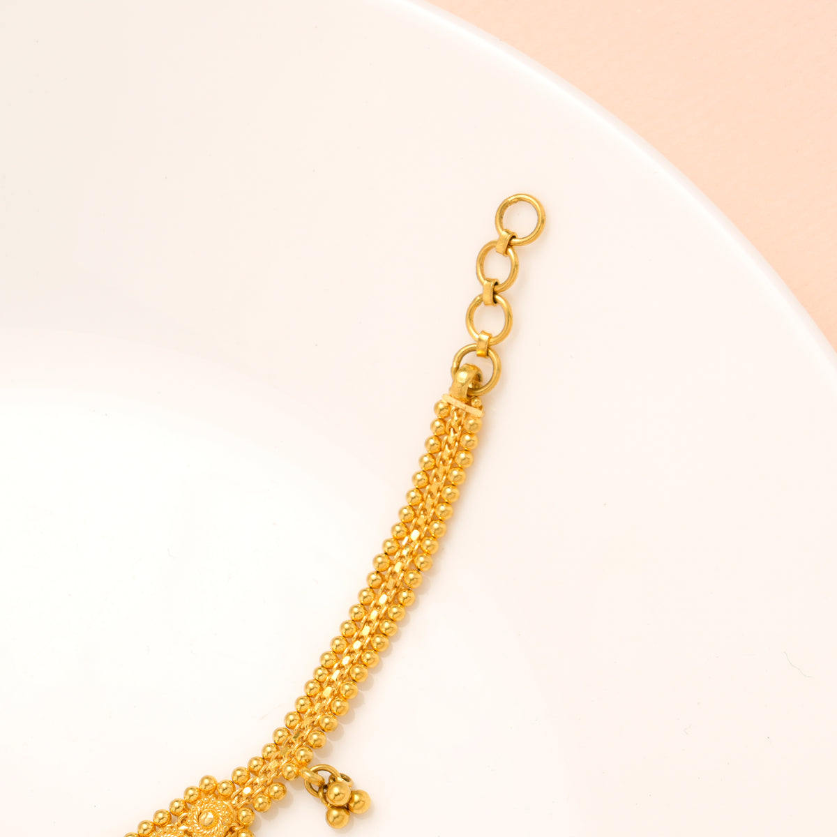 Heritage Hanging Drops Gold Bracelet for Women