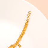 Heritage Hanging Drops Gold Bracelet for Women