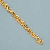 Iconic Infinity Gold Bracelet for Men