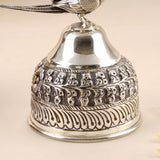 Peacock and Parrot Antique Silver Vilakku