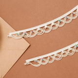 Timeless Enamel Modern Chain Silver Anklet