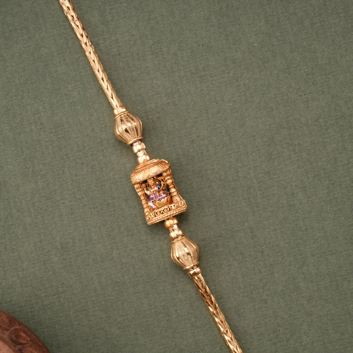 Divine Goddess Lakshmi Mugappu Chain
