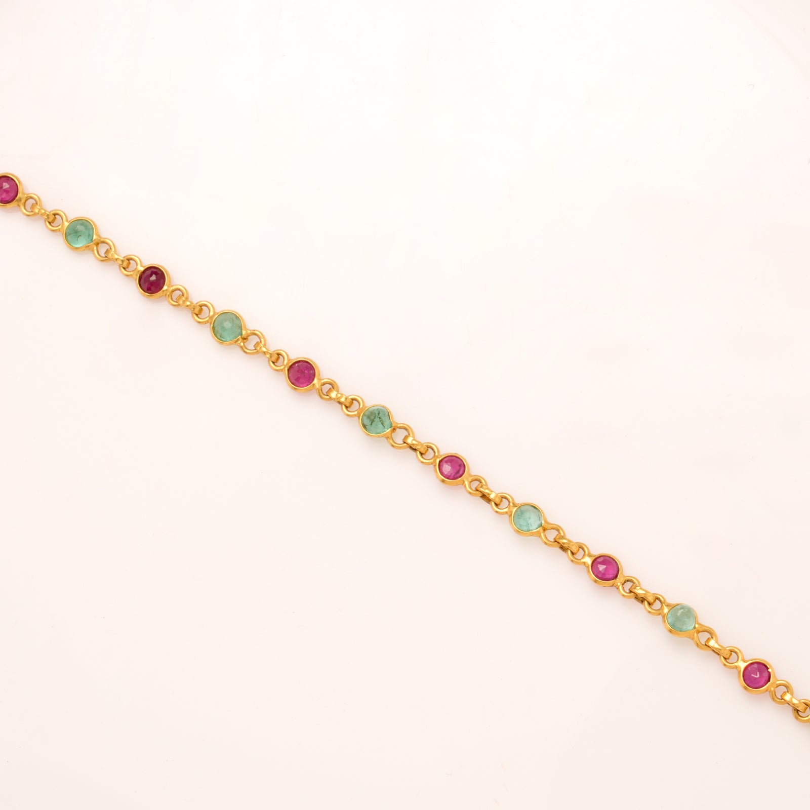 Heritage Multi Stone Gold Bracelet