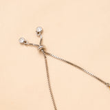 Modern Two Tone Floral Design with Infinity Bracelet