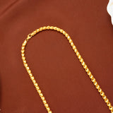 Elite Rope Twist Link Gold Chain for Men