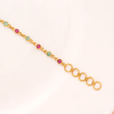 Heritage Multi Stone Gold Bracelet
