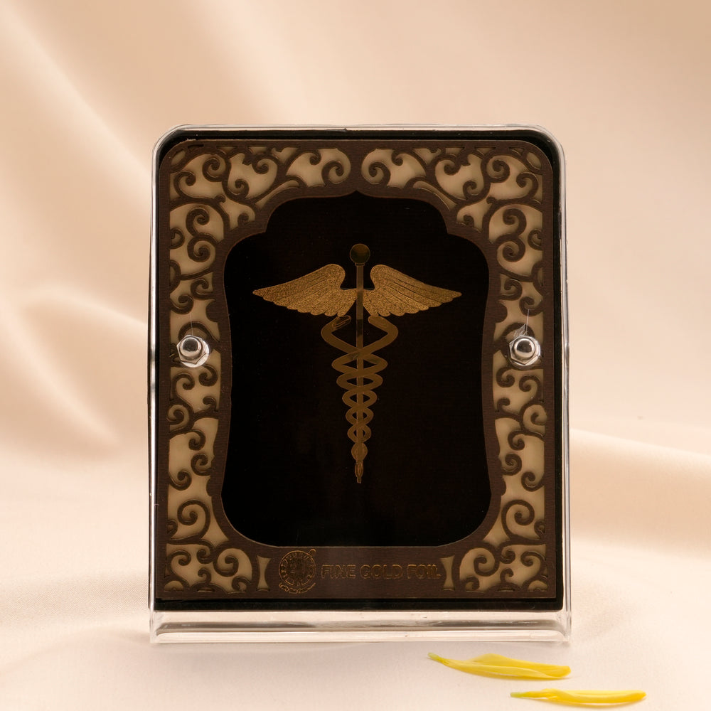 Royal Doctor Emblem Fine Gold Frame