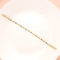 Heritage Multi Stone Gold Bracelet