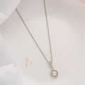 Royal Charm Pearl Silver Chain