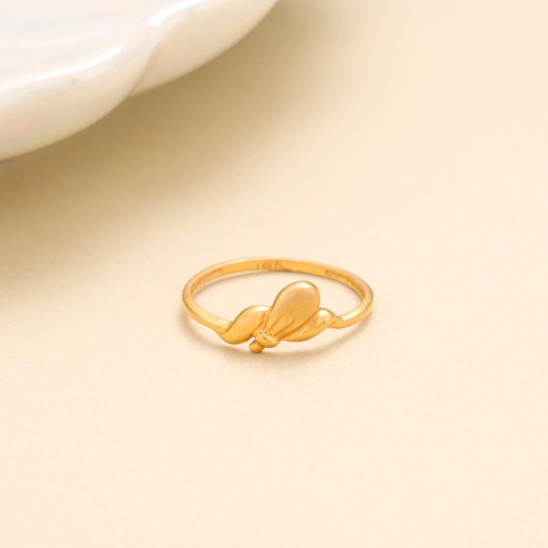 Premium Filigree Design Gold Ring