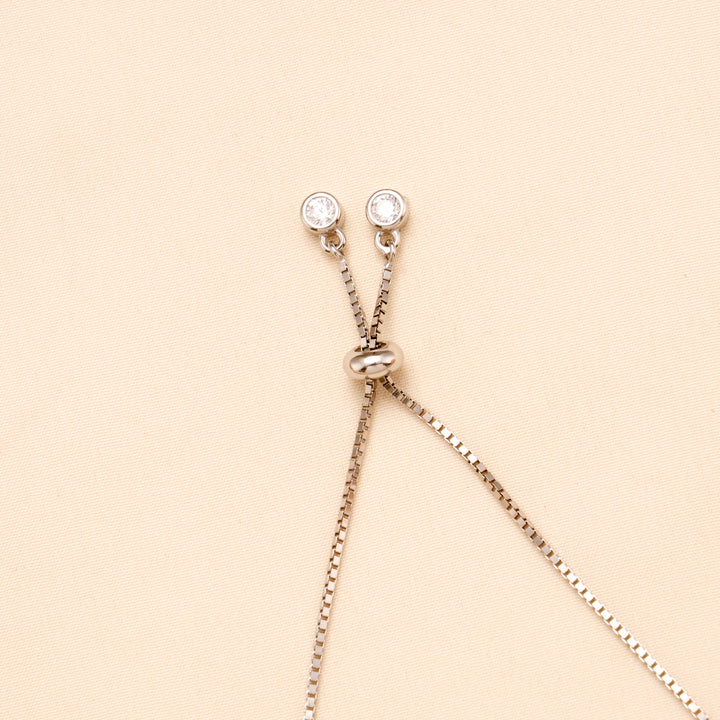 Elegant Butterfly Crystal Silver Bracelet