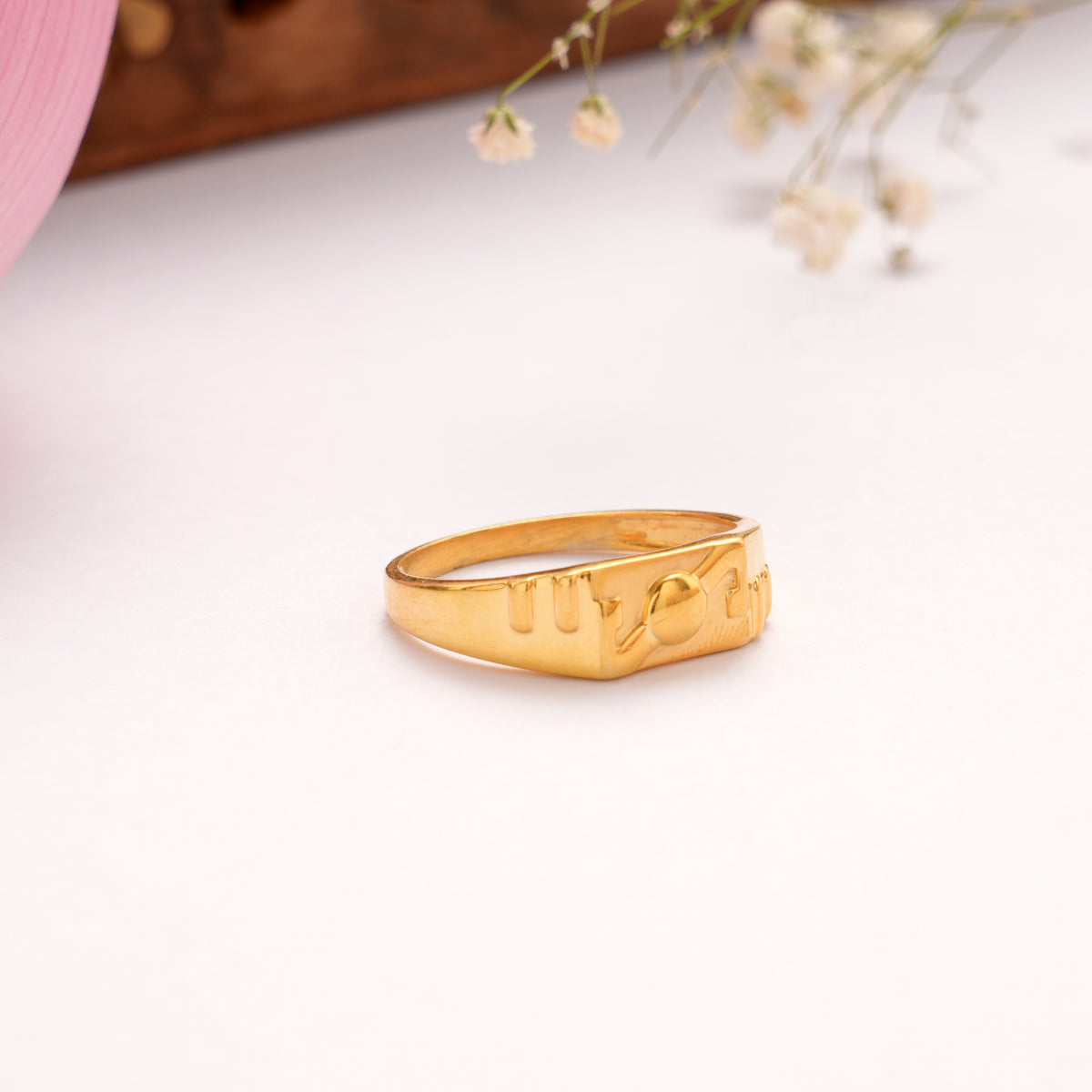 Fancy Golden Silver Ring for Women’s