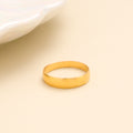 Classic Plain Gold Band Ring