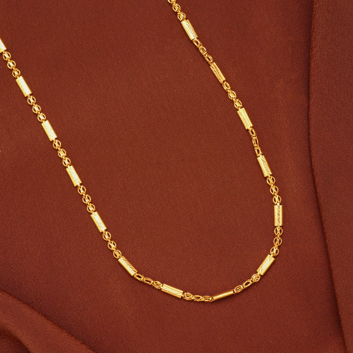 Elegant Capsule Kerala Design Gold Chain