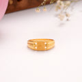 Classic Casting Silver Golden Ring