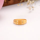 Classic Casting Silver Golden Ring