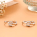 Square Triple Bar Silver Toe Ring