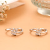 Square Triple Bar Silver Toe Ring