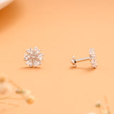 Multi Heart Stone Flower Design Silver Koppu