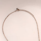 Heart Silver Lock Pendant Chain