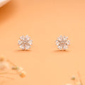 Multi Heart Stone Flower Design Silver Koppu