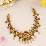 Antique Lakshmi with Peacock Necklace
