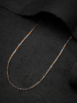 Rose Gold Sovereign Rope Men's Chain