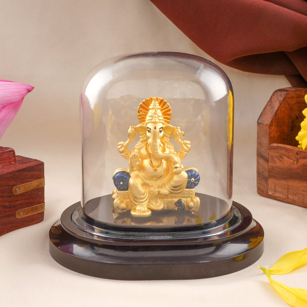 Shri Ganapati Golden Idol