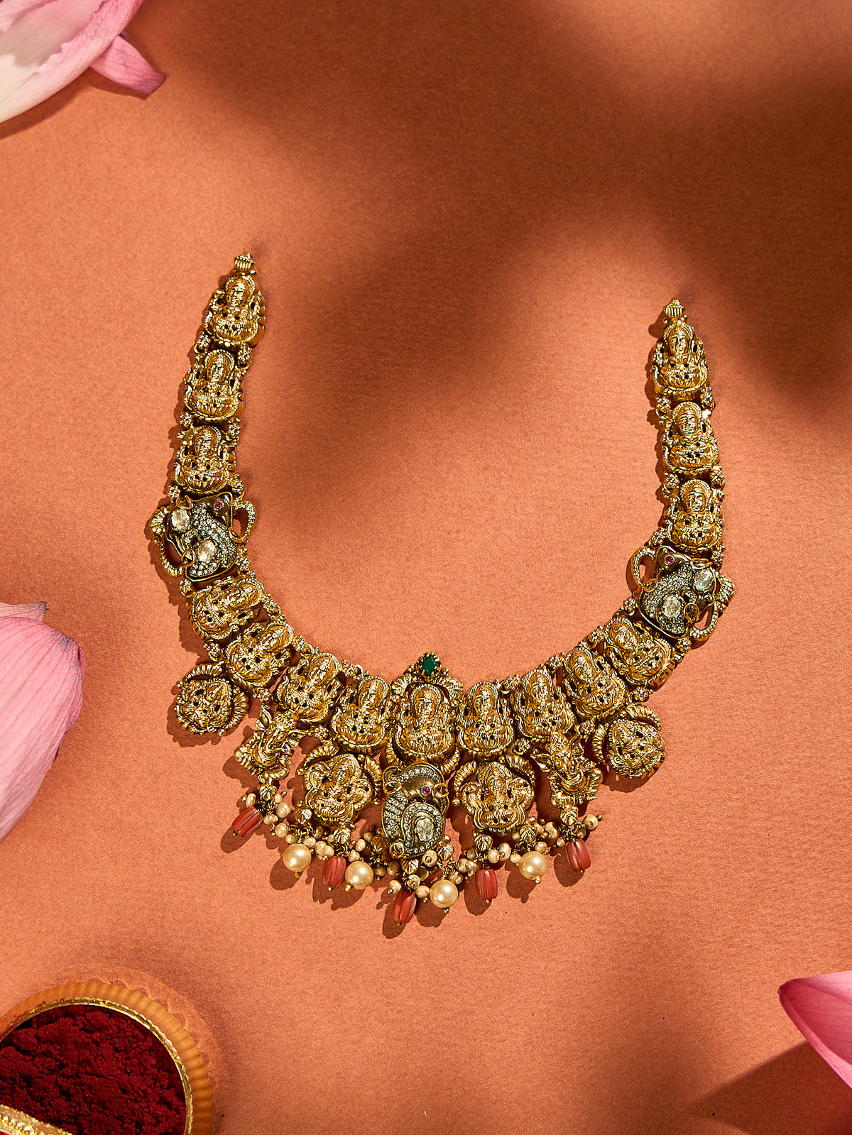 Astalakshmi Short Necklace