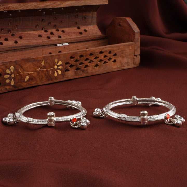 Beaded Charm Silver Baby Thandai
