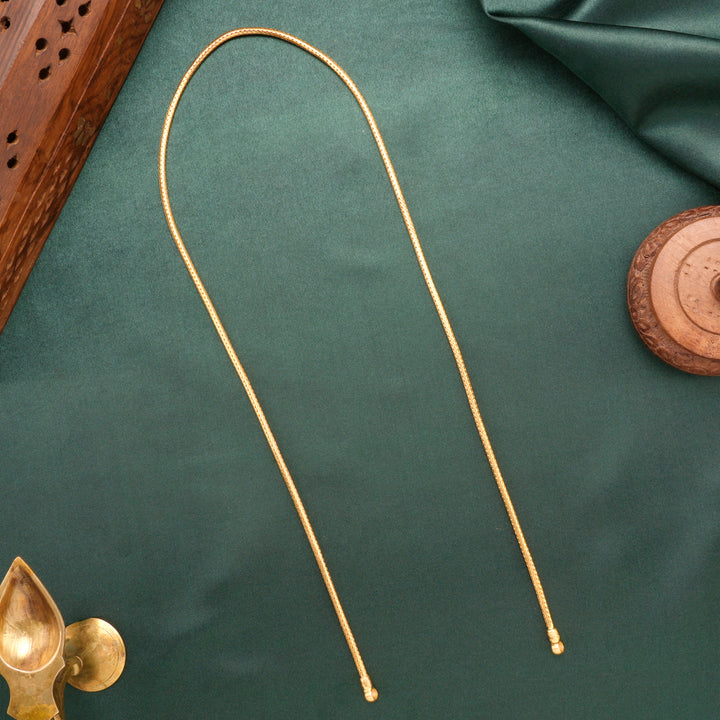 Modern Long Gold Thali Chain
