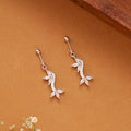 Stylish Zircon Silver Koppu Earring