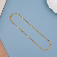 Classic Paper Clip Gold Sachin Chain