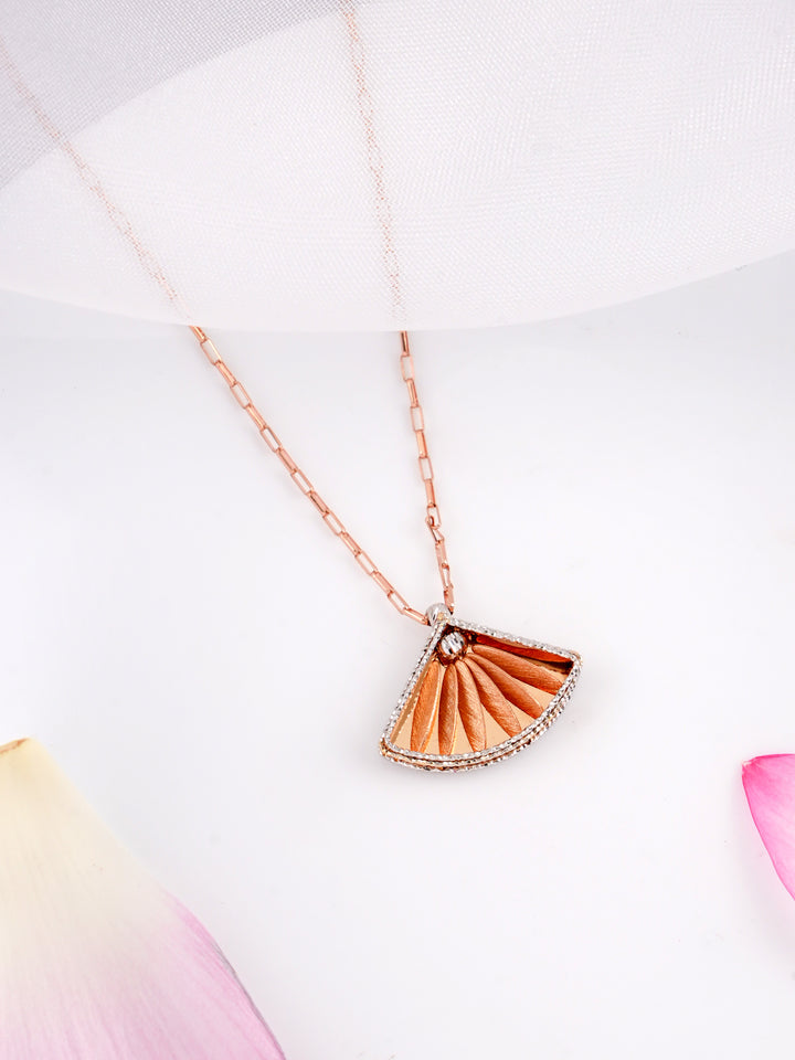 Fanfare Rose Gold Matinee Chain