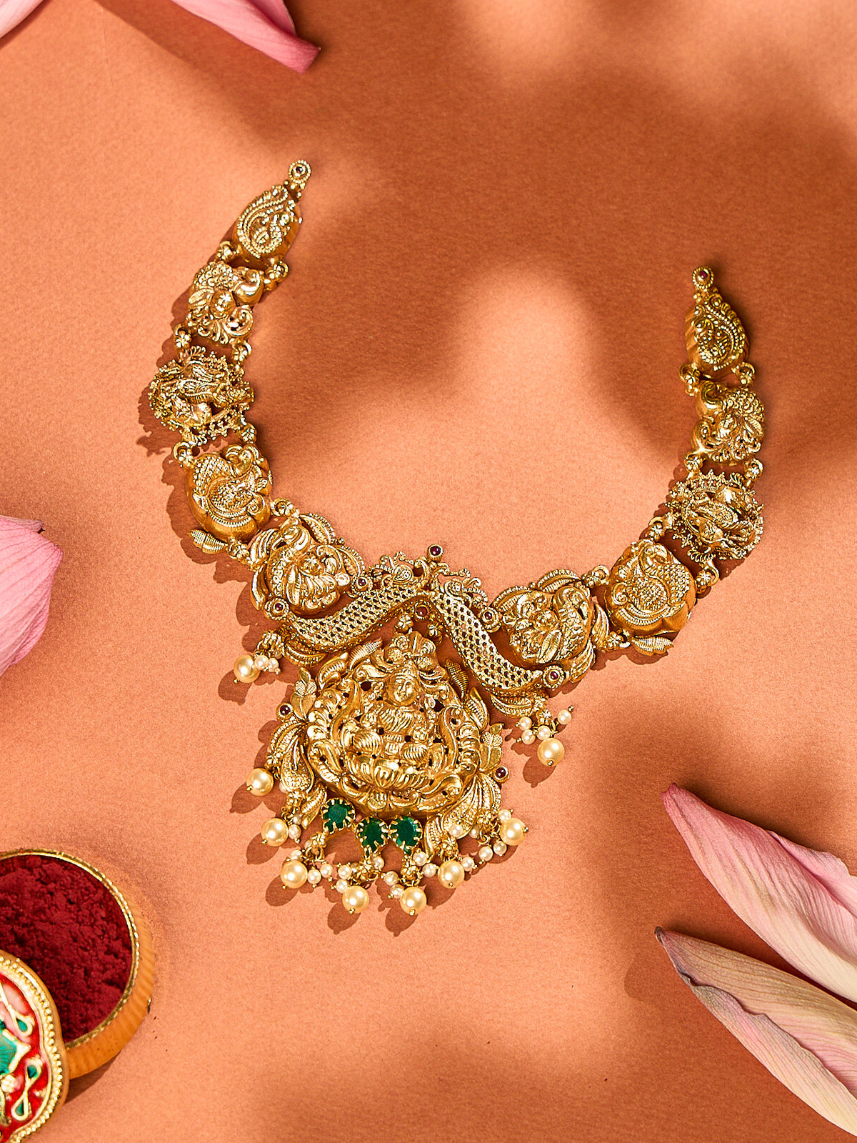 Emerald Nagas Necklace