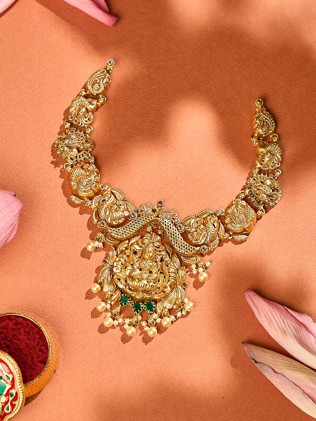 Emerald Nagas Necklace