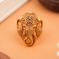 Sacred Lord Vinayagar Gold Men’s Ring