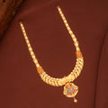 Aishwarya Mahalakshmi Long Gold Haram