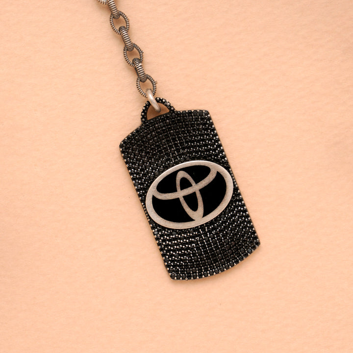 Toyota Car Logo Design Keychain