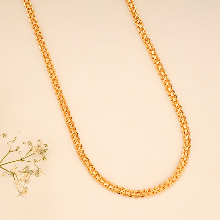 Imperial Mesh Gold Plated Chain