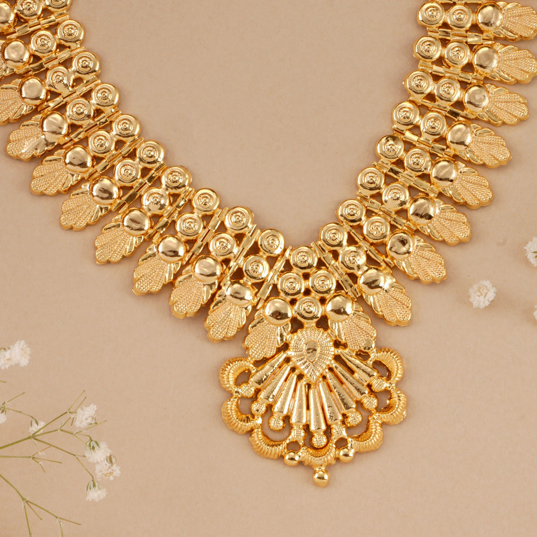 Kerala Style Temple Gold Plated Necklace