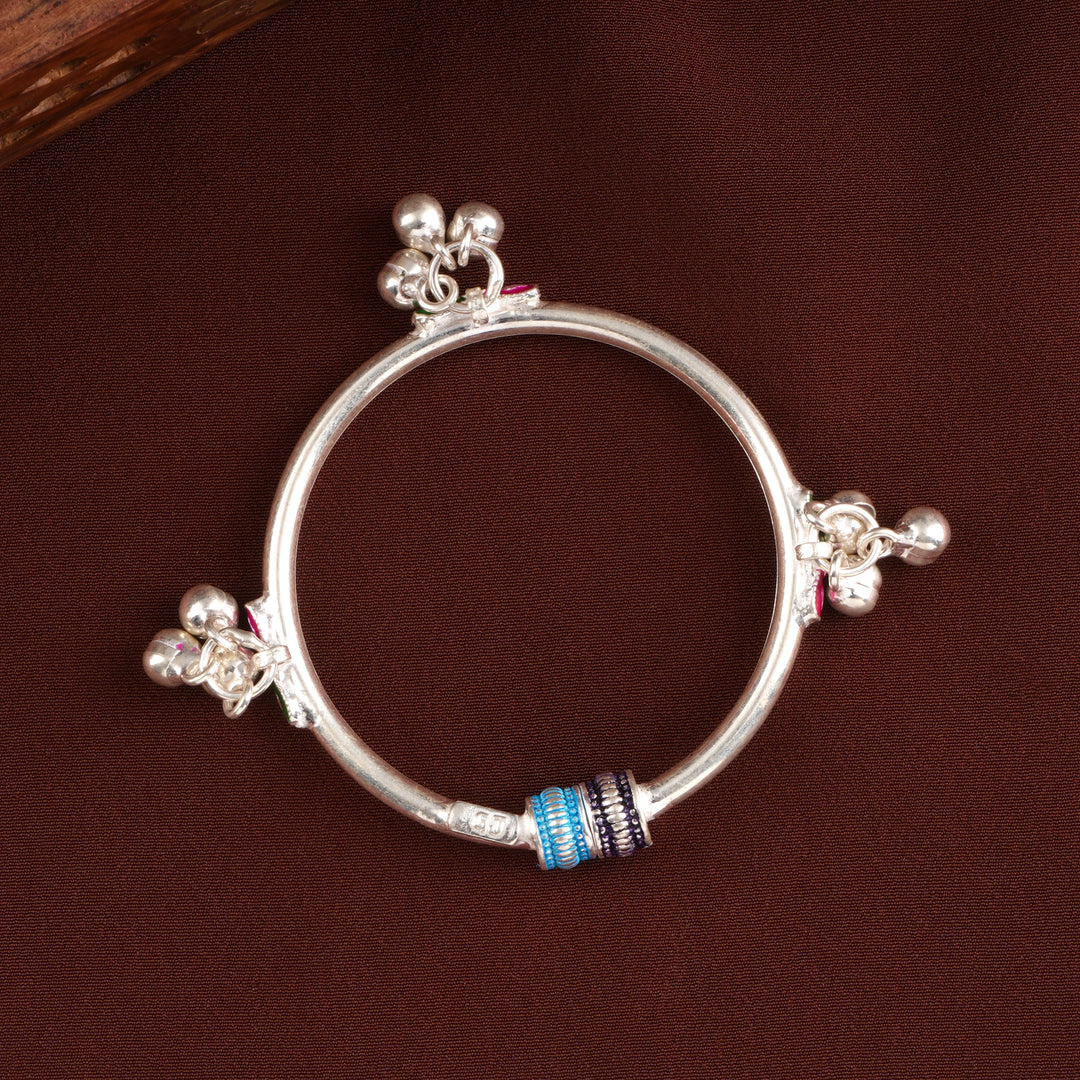 Simple Lining Design Silver Thandai