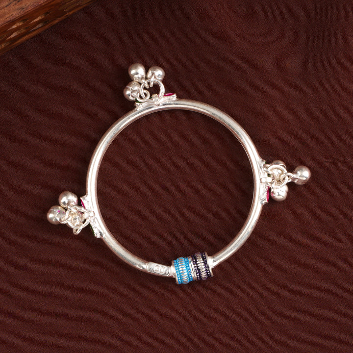 Simple Lining Design Silver Thandai