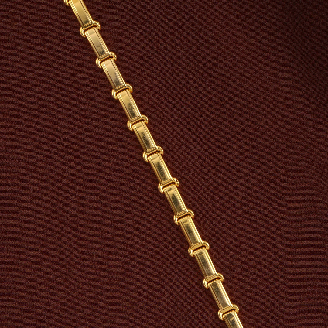Nawabi Silver Gold-Plated Bracelet
