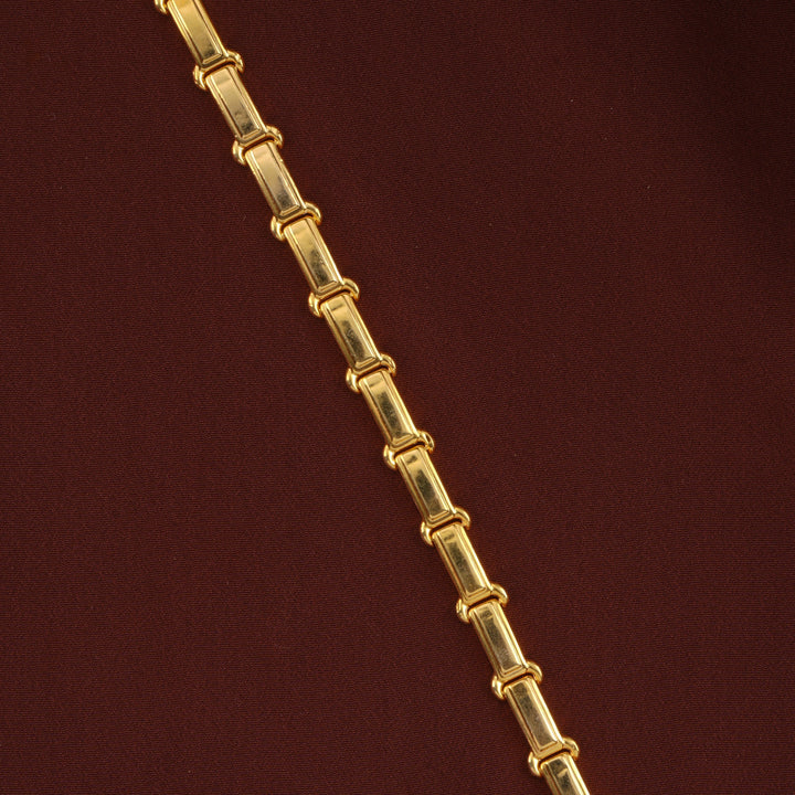 Nawabi Silver Gold-Plated Bracelet
