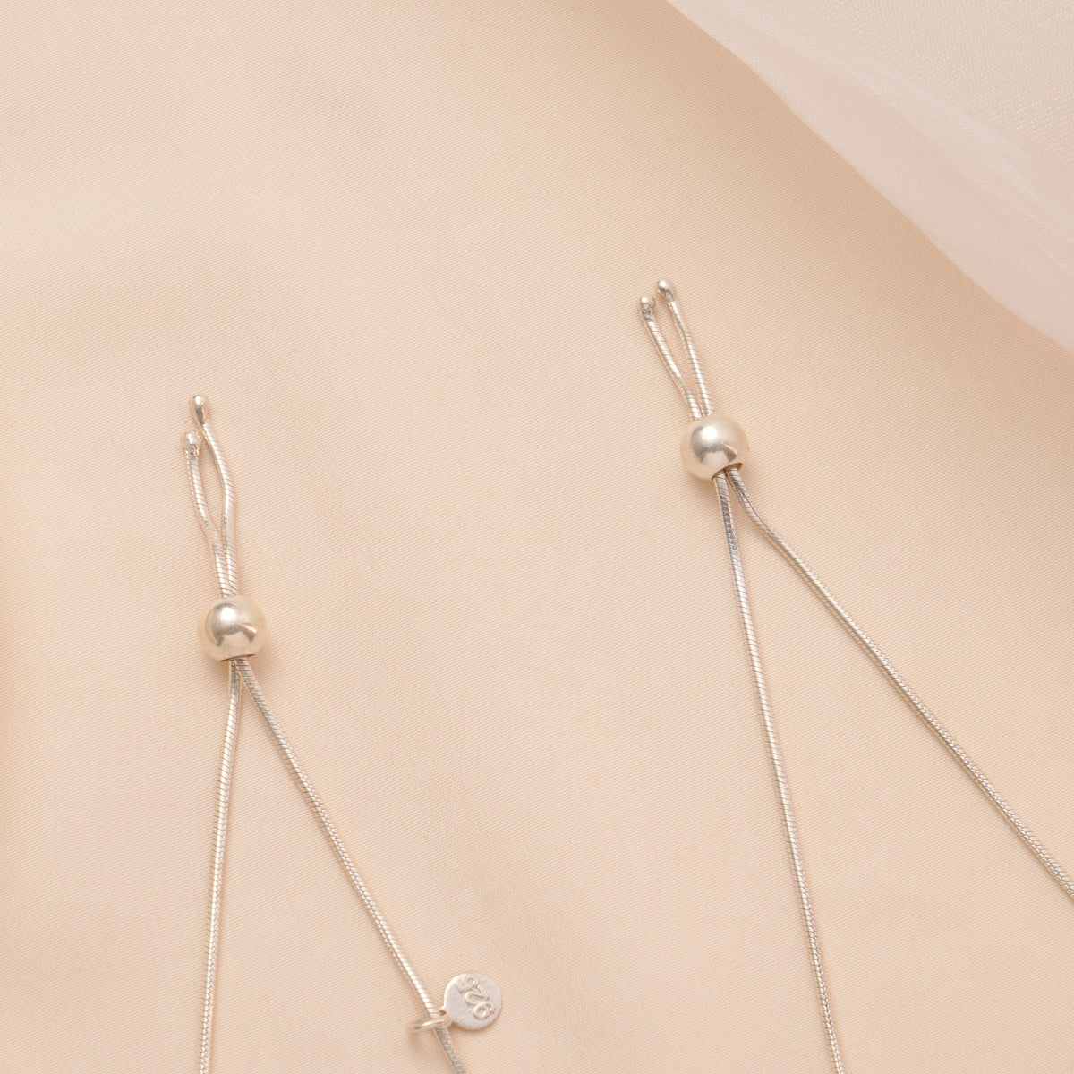 Elephant Design Silver Evil Eye Anklet