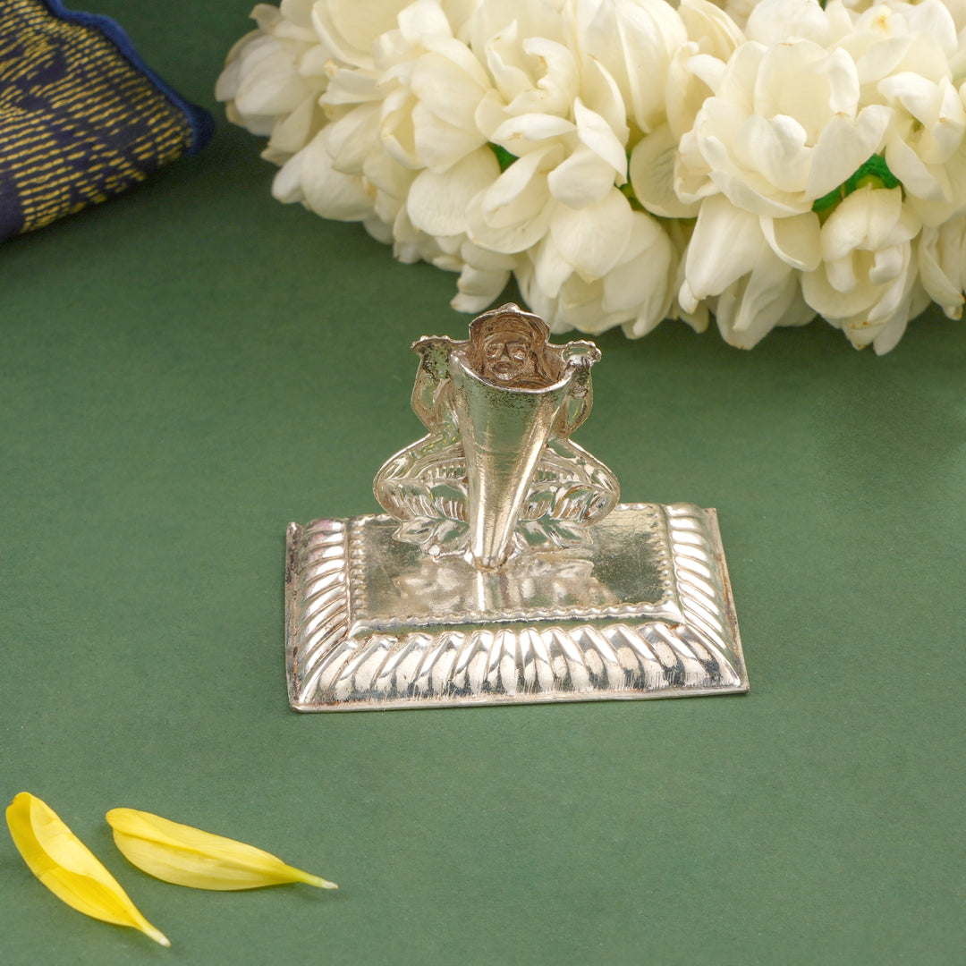 Traditional Lakshmi Silver Agarbatti Stand
