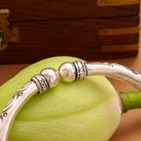 Traditional Silver Cuff Design Thandai
